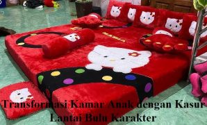 Transformasi Kamar Anak dengan Kasur Lantai Bulu Karakter